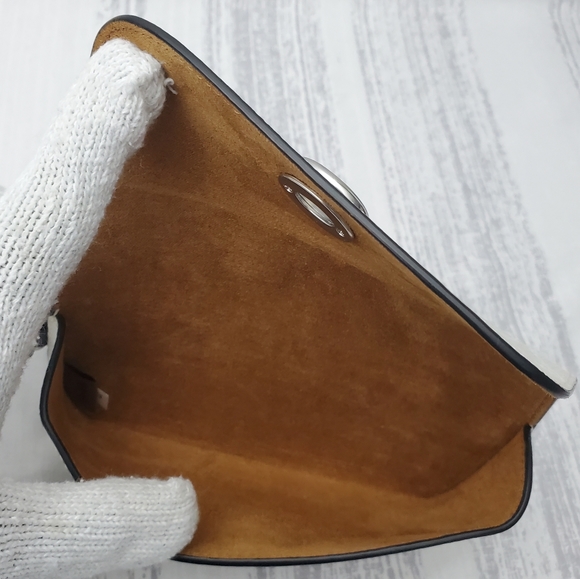 COACH Sunglasses Case In Signature Canvas White - Picture 10 of 12